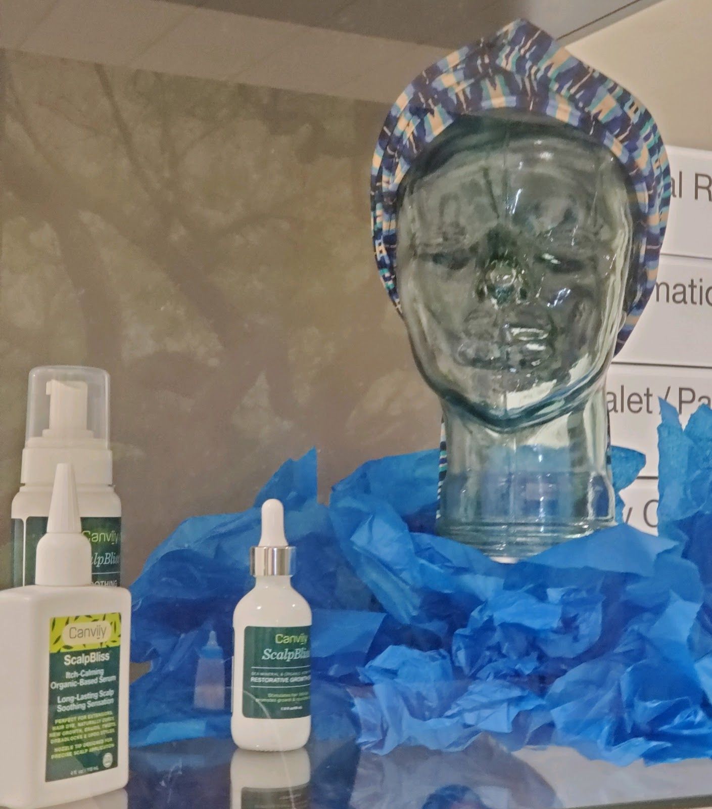 Canviiy products for patient scalp needs at Moffitt Cancer Center
