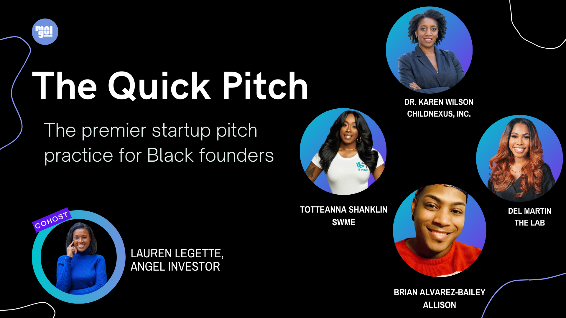 [Watch] 4 Black founders practice their pitch with Lauren Legette, Angel Investor and entrepreneur