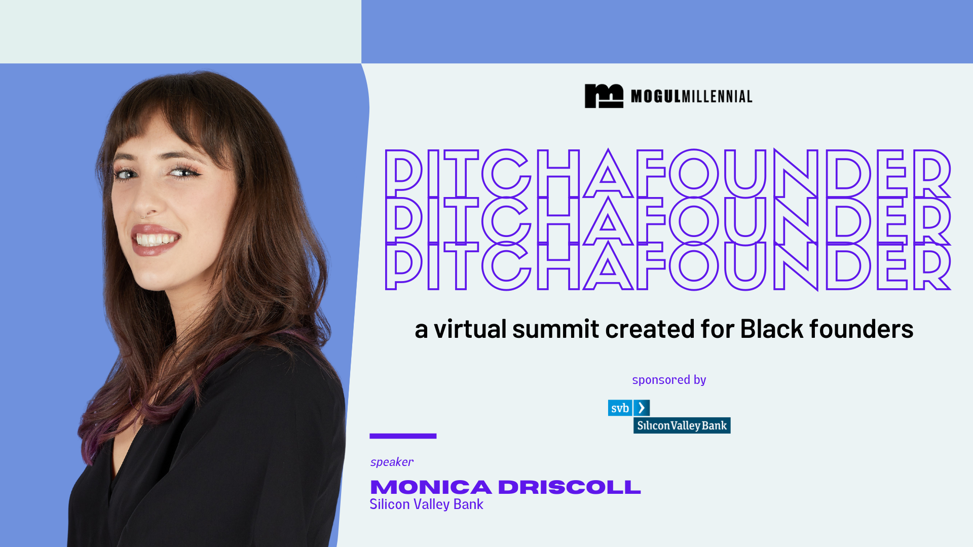 Monica Driscoll of Silicon Valley Bank at Pitch a Founder