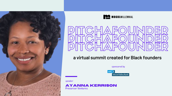 Ayanna Kerrison of Precursor Ventures at Pitch a Founder